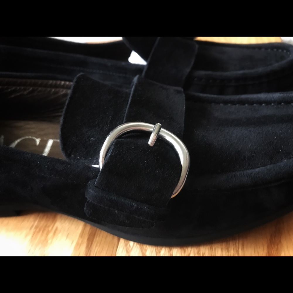 AGL suede loafers (black)